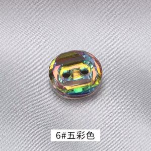 Tuyệt vời tinh thể kim cương nút flatback kính trang trí may mặc thanh lịch mô hình hình bầu dục mạ kỹ thuật sáng chói - Product Image 4