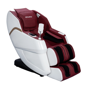 Custom New Classic 4d Zero Gravity Full Body Airbag Super Track Heat Silla de masaje de cuero/Smart Full Body <span class=keywords><strong>Massage</strong></span> Chair - Product Image 4