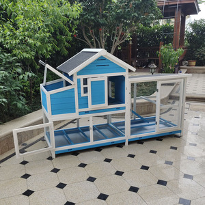 Nouveau arrivé pour 500 poulets en bois grand poulailler chat maison courir cages d'élevage de poulets poulaillers à vendre en afrique du sud - Product Image 2