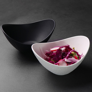 ชุดเครื่องใช้บนโต๊ะอาหารเซรามิกชามสลัดเซรามิกผิวด้าน - Product Image 1