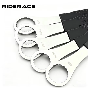 Clé de démontage et d'assemblage de boîtier de pédalier RIDERACE, outils de réparation, diamètre 39/40.5/44/46/49mm pour SHIMANO SRAM <span class=keywords><strong>DUB</strong></span> BSA30 FSA - Product Image 1