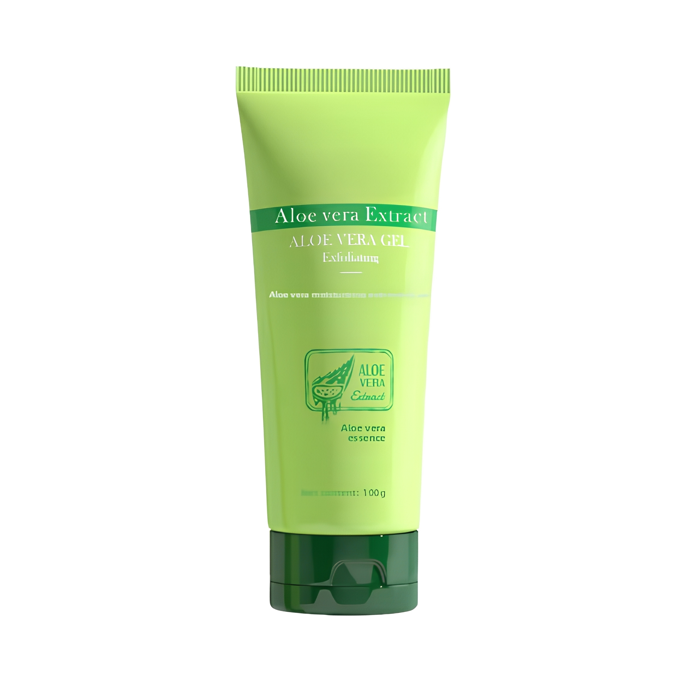 Gel exfoliant à l'aloe vera-tube de 100g