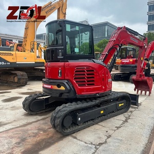 Mini-excavatrice hydraulique sur chenilles d'occasion Yanmar Vio55, 5,5 tonnes, pour usage agricole (Yanmar 55, 60, 80) - Product Image 3