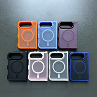 Coque de téléphone magnétique plate anti-chute avec sensation de peau, vente en gros, pour iPhone DUO 18 Fold