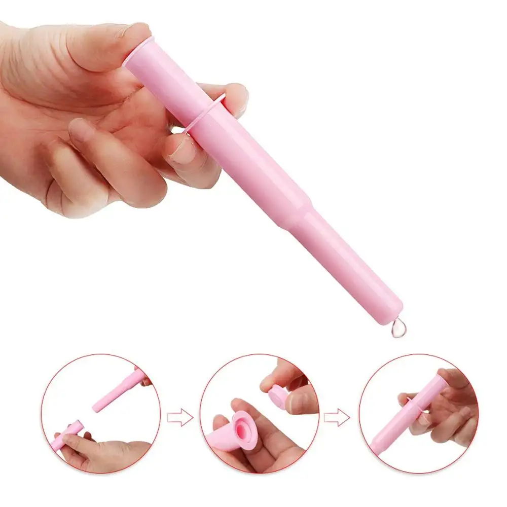 Factory custom medicine packaging PP vaginal applicator for gynaecology gel packaging