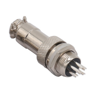 Connecteur aéronautique GX12 2/3/4/5/6/7 broches - Étanche IP67, Cuivre pur plaqué argent, 5A 125V AC/DC (Compatible RS765) - Product Image 5