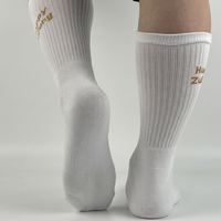 Chaussettes de sport personnalisées avec logo, chaussettes de basket-ball pour hommes, unisexes, athlétiques, respirantes, tricotées, OEM, vente en gros
