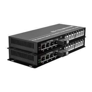 Téléphone RJ11 1 2 4 8 ports avec émetteur-récepteur à <span class=keywords><strong>fibre</strong></span> <span class=keywords><strong>optique</strong></span> 4 gigabits RJ45 vers PCM Convertisseur d'extension à <span class=keywords><strong>fibre</strong></span> <span class=keywords><strong>optique</strong></span> - Product Image 3