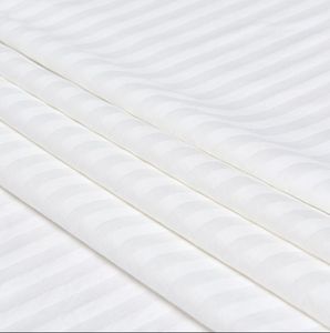Juego de Sábanas de Algodón de Primera Calidad de Deeda Factory, Estilo <span class=keywords><strong>Kempinski</strong></span>, con Rayas de Satén de 1 cm, para Cama King, Queen y Twin, en Oferta - Product Image 5
