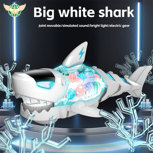 Nouvelle arrivée Électrique Gear Jouet Transparent Gear Électrique Requin <span class=keywords><strong>Modèle</strong></span> Swing Lumineux Musique <span class=keywords><strong>Concept</strong></span> Jouet Voiture - Product Image 4