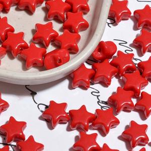 Cuentas sueltas de estrella de cinco puntas coloridas, llavero de cadena para teléfono móvil DIY, Material con cuentas, joyería, cuentas acrílicas - Product Image 2