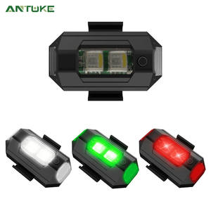 Lumière décorative LED à 2 lentilles, sept couleurs, rechargeable, pour moto, drone, voiture RC, mise à niveau et rénovation - Product Image 4