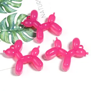 New Chunky 500g/bag 6mm -20mm Solid Bubble Gum Bead Plastic Acrylic Round Beads With Hole