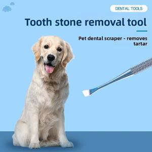 Modern Eco-friendly Stainless Steel Pet Dental Tartar Tool-Migougou Oral Cleaning Kit <strong>for</strong> <strong>Dogs</strong> <strong>Removing</strong> <strong>Plaque</strong> and Stains - Product Image 3