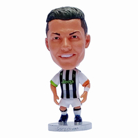 Mini jugadores de fútbol personalizados, figuras de acción de plástico