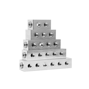 Offres Spéciales : Blocs de distribution hydrauliques à 1-2, 1-3, 1-4, 1-5, 1-6, 1-7, 1-8, 1-9, 1-10 prises, avec vannes à débit constant, divers modèles - Product Image 4
