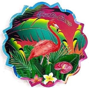 3D Printed Eco-Friendly Ceramic Coasters Customized Table Decor <b>Trivet</b> Punta Cana Animal Pattern Mats & Pads for Home Travel Cup - Product Image 3