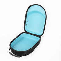Étui à fermeture éclair en EVA imperméable, personnalisable en taille et couleur, avec poignée pour casquette de baseball, casque, sac de moto - Rangement antichoc et anti-poussière