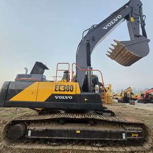 Escavatore Usato Volvo EC380 da 38 Tonnellate, Cingolato Grande, Motore Deutz, Pompa Idraulica Kawasaki, Modello 2022, Benna da 2,6m in Vendita - Product Image 1