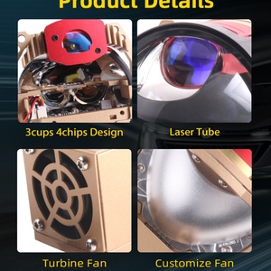 โปรเจคเตอร์เลเซอร์ Bi LED รุ่น L80 ขายดี ขนาด 3.0 นิ้ว สำหรับรถยนต์ ไฟหน้า LED 12V โวลต์ 6500K รุ่นใหม่ Bi LED เลเซอร์ - Product Image 4