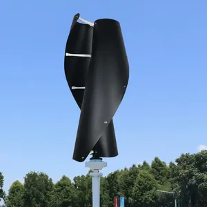 Aerogenerador Vertical de Baja Velocidad de 1000w, 1Kw, 2kw, 3kw, 5kw, 10kw para Uso Doméstico, Bajas RPM - Product Image 1