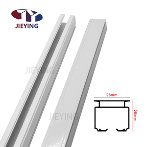 JIEYING High Quality S-Wave Heavy Duty <strong>Curtain</strong> Track Sell to Germany Easy Clip Truck Caravan Car <strong>Corner</strong> <strong>Curtain</strong> <strong>Rail</strong> - Product Image 1