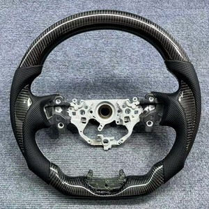 Volante de Fibra de Carbono Brillante YTcarbon para C-HR <span class=keywords><strong>GR</strong></span> Sport <span class=keywords><strong>Corolla</strong></span> <span class=keywords><strong>Cross</strong></span> <span class=keywords><strong>GR</strong></span> - Product Image 5