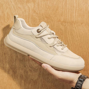 Nouvelles chaussures en mesh rétro pour hommes été 2026 |   Baskets blanches à bout large, tendance, respirantes, chaussures de sport décontractées - Product Image 3