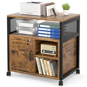 Office Furniture Document Cabinet Mobile Rolling File Cabinet Pedestal for Home Office Cabinet