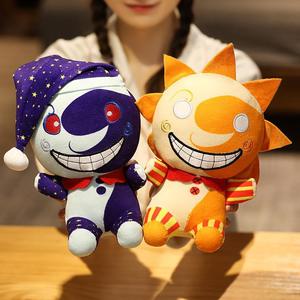 Peluches personnalisées Kawaii Sundrop Moondrop <span class=keywords><strong>FNAF</strong></span> Violation de sécurité Jouet en peluche Clown Figure Cartoon Jouets en peluche pour enfants Cadeau - Product Image 1
