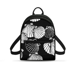 <span class=keywords><strong>Sac</strong></span> à <span class=keywords><strong>dos</strong></span> pour femmes, <span class=keywords><strong>petit</strong></span> <span class=keywords><strong>sac</strong></span> à <span class=keywords><strong>dos</strong></span> tendance pour adolescents, imprimé coquillage de style hawaïen, fermeture éclair, faible MOQ - Product Image 1