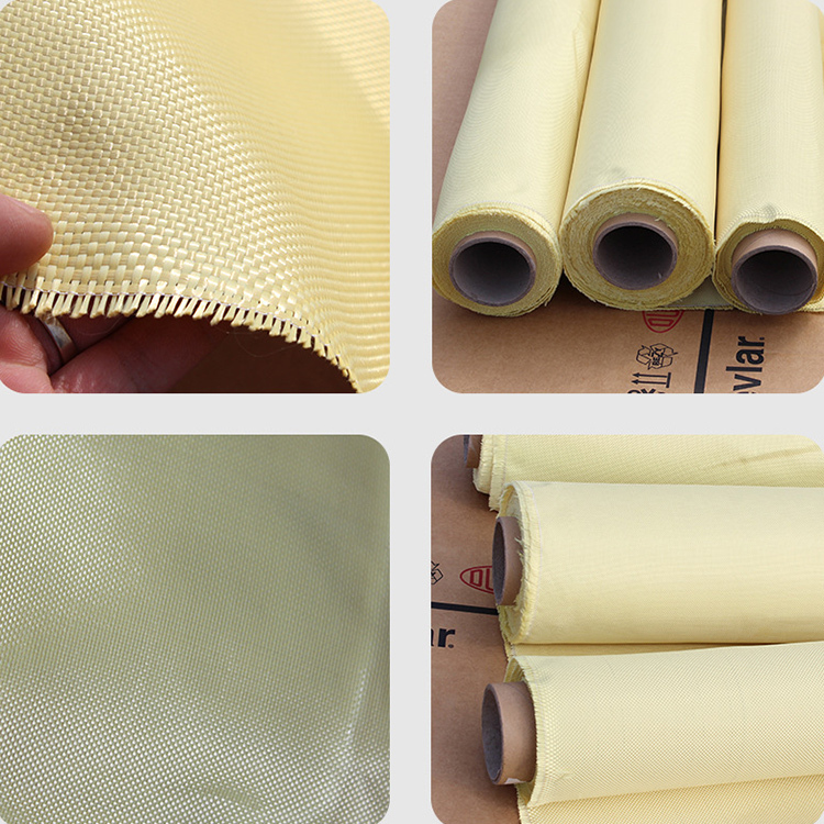 Plain Weave Aramid Fiber Fabric Lightweight