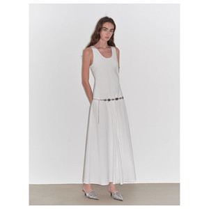 Robe-veste simple et élégante à col en U, coupe ajustée, style A-Line, texture fine, inspirée du lac de Bled - Product Image 5