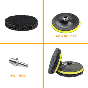 <span class=keywords><strong>3</strong></span> " - 7" إزالة طلاء الصدأ بولي الشريط القرص P36 أداة ساندر لإنهاء المعادن - Product Image 6