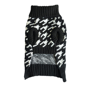 Seguridad de perro de ropa de lujo sabuesos Diente de punto suéteres de cuello - Product Image 2