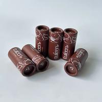 Stick déodorant, baume à lèvres et stick hydratant pour les lèvres, fait main, recyclable, en tubes de papier organique biodégradables de 10g, avec estampage