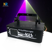 Lampu Laser RGB Portabel Efek Pesta, Lampu Laser Pola Terprogram DMX untuk Perusahaan Penyewaan Panggung