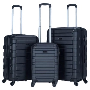 Ensemble de 3 valises de <span class=keywords><strong>cabine</strong></span> à roulettes pour garçons, modernes, légères, étanches en ABS, 20, 24, 28 pouces, avec <span class=keywords><strong>4</strong></span> <span class=keywords><strong>roues</strong></span> – Prix usine - Product Image 4