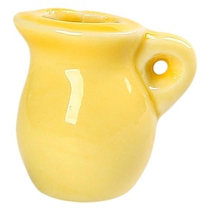Imán de nevera con mini jarrón de cerámica de Jingdezhen transfronterizo, decoración floral creativa con inserción magnética, objeto DIY moderno y sencillo - Product Image 5