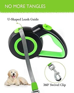 Wholesale Double Head Dog Traction Rope <b>Led</b> <b>Light</b> Automatic Retractable Pet Multifunctional Dog Leash with <b>Light</b> Poop Dispenser - Product Image 3