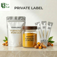 Poudre de gingembre et extrait de curcuma de qualité alimentaire, complément nutritionnel très vendu