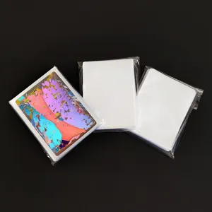 Luvas de cartão de vidro para jogos holográficos de cartas, mangas para moedas, jogos esportivos, pedra preciosa holográfica