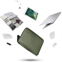 Étui de protection pour ordinateur portable Remayer personnalisé, portable, étanche, en EVA rigide, pour MacBook Pro 14 pouces 13,3 rouge