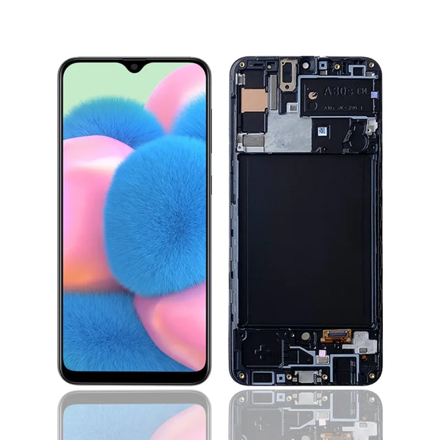 Hot Sale in Argentina Mercado Libre Big Size LCD Assembly Pantalla for Samsumg A30S with Frame Oled Original Display Screen