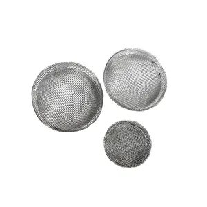 50 60 80 100 Mesh 304 Stainless Steel Dome Mesh Filter Caps