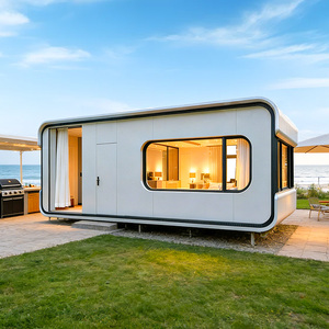 <span class=keywords><strong>Casa</strong></span> Contenedor Prefabricada de Lujo Tipo Cabaña Apple de Alta Calidad, 20ft 40ft, <span class=keywords><strong>Casa</strong></span> Portátil en Venta, <span class=keywords><strong>Casa</strong></span> Pequeña Tipo Cápsula con Baño <span class=keywords><strong>para</strong></span> Hotel - Product Image 2