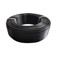 Cable de Alimentación Aislado de PVC RVV3*1.5 de 200m, Cable de Cobre con Aislamiento de PVC, Cable Flexible Redondo con Revestimiento de PVC para Conexiones
