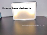 Film de diffusion en plastique avec matériaux PET/PC/PP et fonction de découpe pour une diffusion uniforme de la lumière