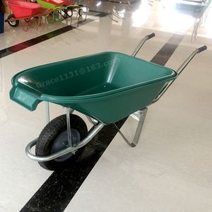 स्टैनली पोलो व्हील बैरो मॉडल 5600 व्यापक न्यूमेटिक टायर नया ज़ेलैंड/फिजी मोडेड पैवर ट्रे 75l प्लास्टिक भारी शुल्क टिकाऊ - Product Image 3