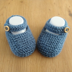 Nouveau design personnalisé chaussons <span class=keywords><strong>crochet</strong></span> pour bébé chaussures pour nouveau-nés <span class=keywords><strong>crochet</strong></span> faites à la main pour bébés filles garçons chaussures cadeau de douche - Product Image 3
